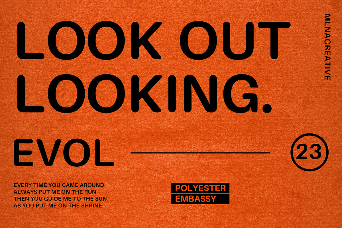 Polyester Embassy Rounded Sans Serif, a Sans Serif Font by Maulana Creative (Photo 5 of 8)
