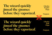Chyselox - Stencil Font, a Sans Serif Font by Dora Typefoundry (Thumbnail 4 of 10)