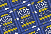 Kids Coding Bootcamp - Flyer, a Poster Template by Izdihaar_Studio (Thumbnail 2 of 3)