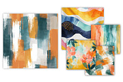 Autumn Abstract Doodle Paper Set, a Texture Graphic by Whimsy Brush Studio (Thumbnail 2 of 6)