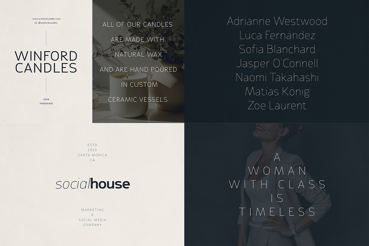 Modern Sans Serif Font Bundle, a Sans Serif Font by Only Fonts (Photo 5 of 10)