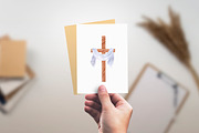 Easter christian cross clipart, an Object Graphic by CreativeByLu (Thumbnail 4 of 4)