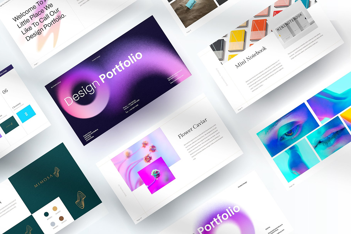 Soup | Portfolio Template, a Presentation Template by CreativeSoup.io (Photo 2 of 13)