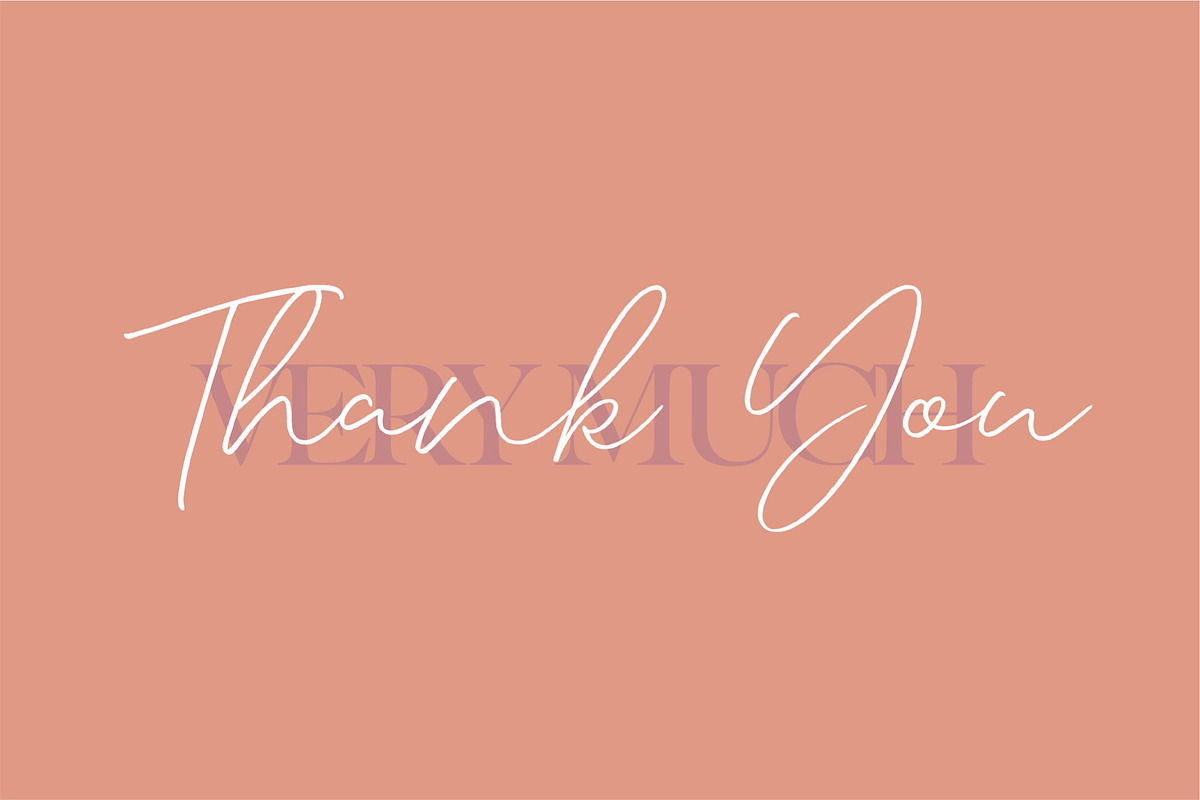 Silent Caroline - Luxury Font, a Script Font by Letterative Studio (Photo 7 of 7)