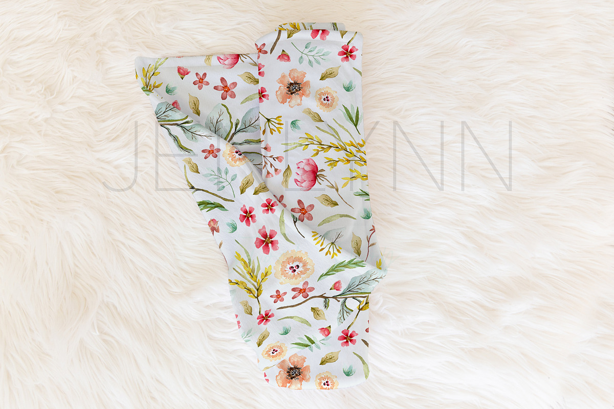 Rolled Minky Blanket Mockup #3, a Product Mockup by JENLYNN Stock Shop (Photo 3 of 6)
