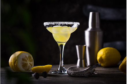 Lemon citrus Margarita or Martini, a Food & Drink Photo by Yulia Furman