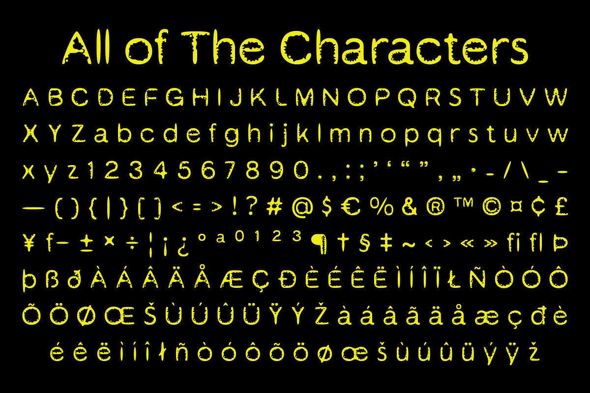 CS Decland Drawn, a Sans Serif Font by Craft Supply Co. (Photo 8 of 8)