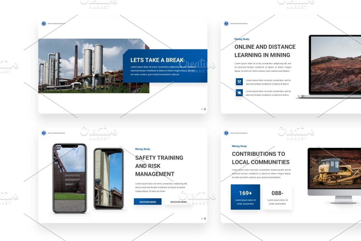 Mining Engineering Presentation, a Presentation Template by Interpitch (Photo 6 of 9)