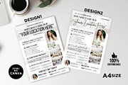 Real Estate Market Update Flyers, a Flyer Template by CreativeVinesStore (Thumbnail 3 of 7)