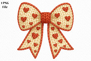 Preppy Coquette Valentine PNG, an Illustration by Canvas Craft (Thumbnail 1 of 6)
