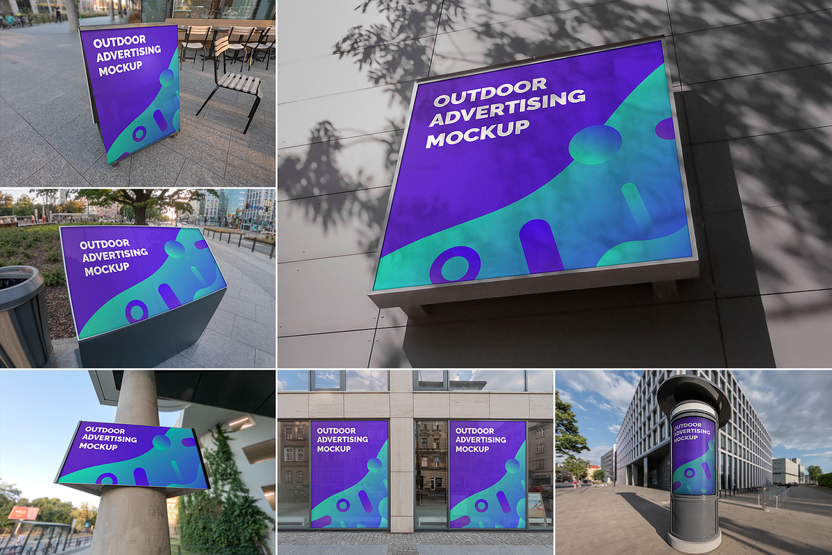 Outdoor Advertising Mockups, an Advertising Mockup by Mint Mockups (Photo 7 of 8)