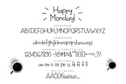 Happy Monday, a Script Font by Kang1993 (Thumbnail 6 of 9)