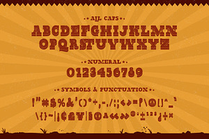 Wild Justice - Western Display Font