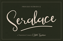Seralace - Elegant Handwritten