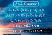 Agnezia - 5 Font styles, a Script Font by Gblack Id (Thumbnail 4 of 7)