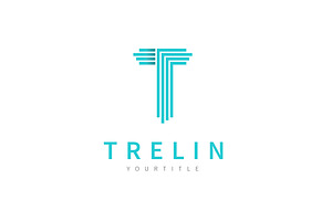"T" Letter Logo Template
