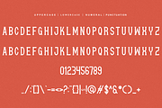 Keraxun - Condensed Font, a Serif Font by QR Design Studio (Thumbnail 5 of 6)