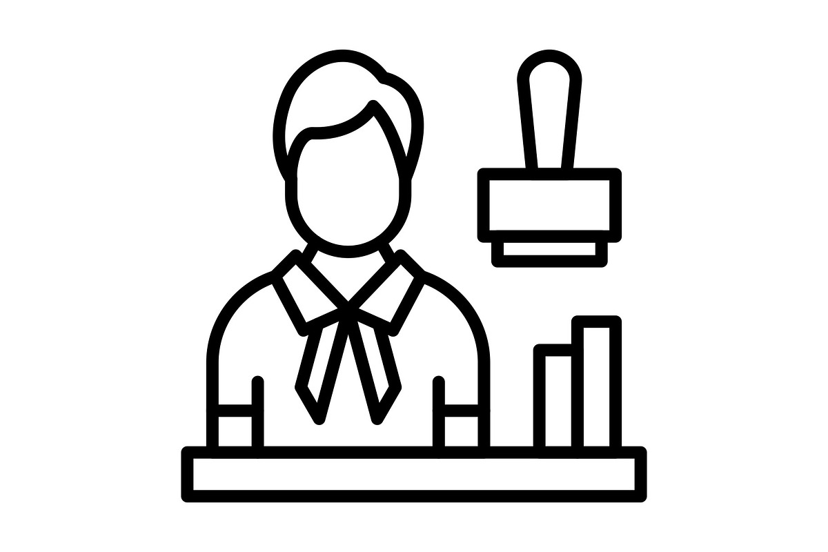 Advocate Line Icon, an Icon by Pexelpy