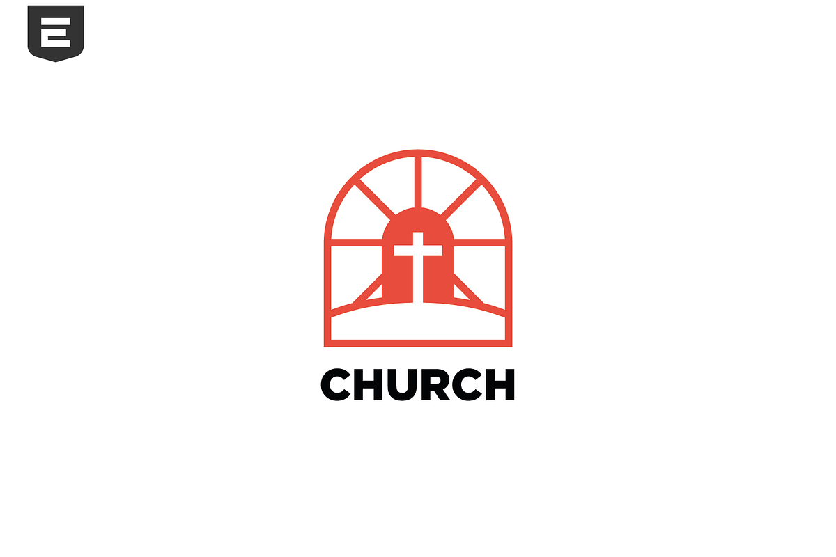 Church Line Logo, a Branding & Logo Template by ehaezer (Photo 1 of 2)
