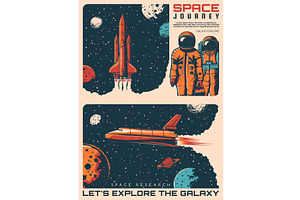 Galaxy Explore, Astronauts