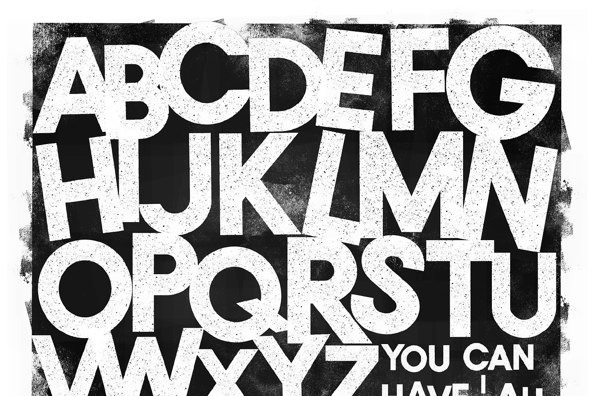 LetterPress Brushes for Procreate, a Brush Add-On by OkayAnnie Designs (Photo 4 of 11)