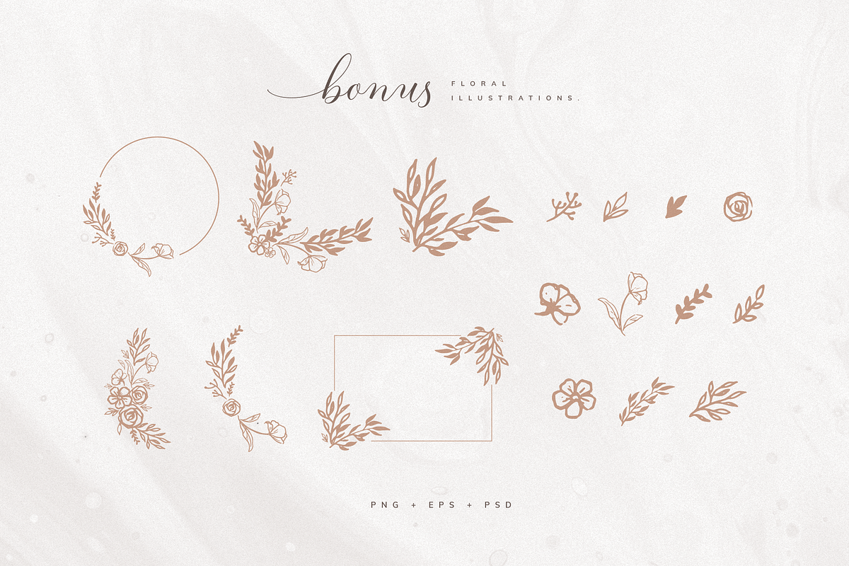 Sunchery Script With Free Extras, a Script Font by sizimon (Photo 13 of 15)