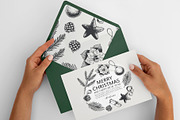 Christmas and New Year set, a Card Template by KPGallery (Thumbnail 2 of 8)