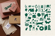 Crosshatch Elements Set, a Decorative Illustration by Anna (Thumbnail 2 of 5)