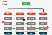 Flow Charts 1 PowerPoint Template, a Presentation Template by Yes Presentations (Thumbnail 38 of 73)