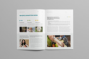 Charity Brochure | Word & InDesign, a Brochure Template by HiveArts (Thumbnail 6 of 9)