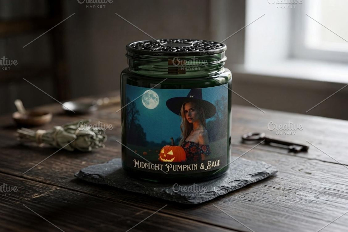 Moonlit Witch | Stock Photo, a Holiday Photo by Aura Canyon HQ (Photo 5 of 5)