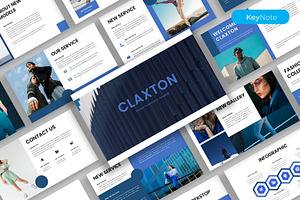 Claxton – Fashion Keynote Template, a Presentation Template by kreatifreya