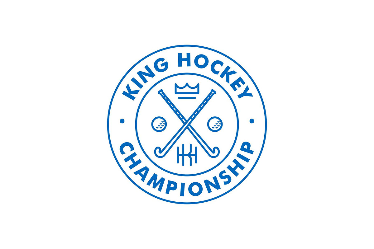 King Hockey Sport Emblem Badge Logo, a Branding & Logo Template by Buqancreative (Photo 1 of 4)