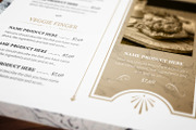 Classy Food Menu 7 Template, a Brochure Template by Luuqas Design (Thumbnail 1 of 16)