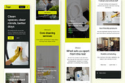 Cleaning Service - Landing Page, a Landing Page Template by RPWDS (Thumbnail 3 of 3)