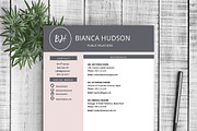 Resume Template Bianca, a Resume Template by Resume Template Shoppe (Thumbnail 4 of 4)