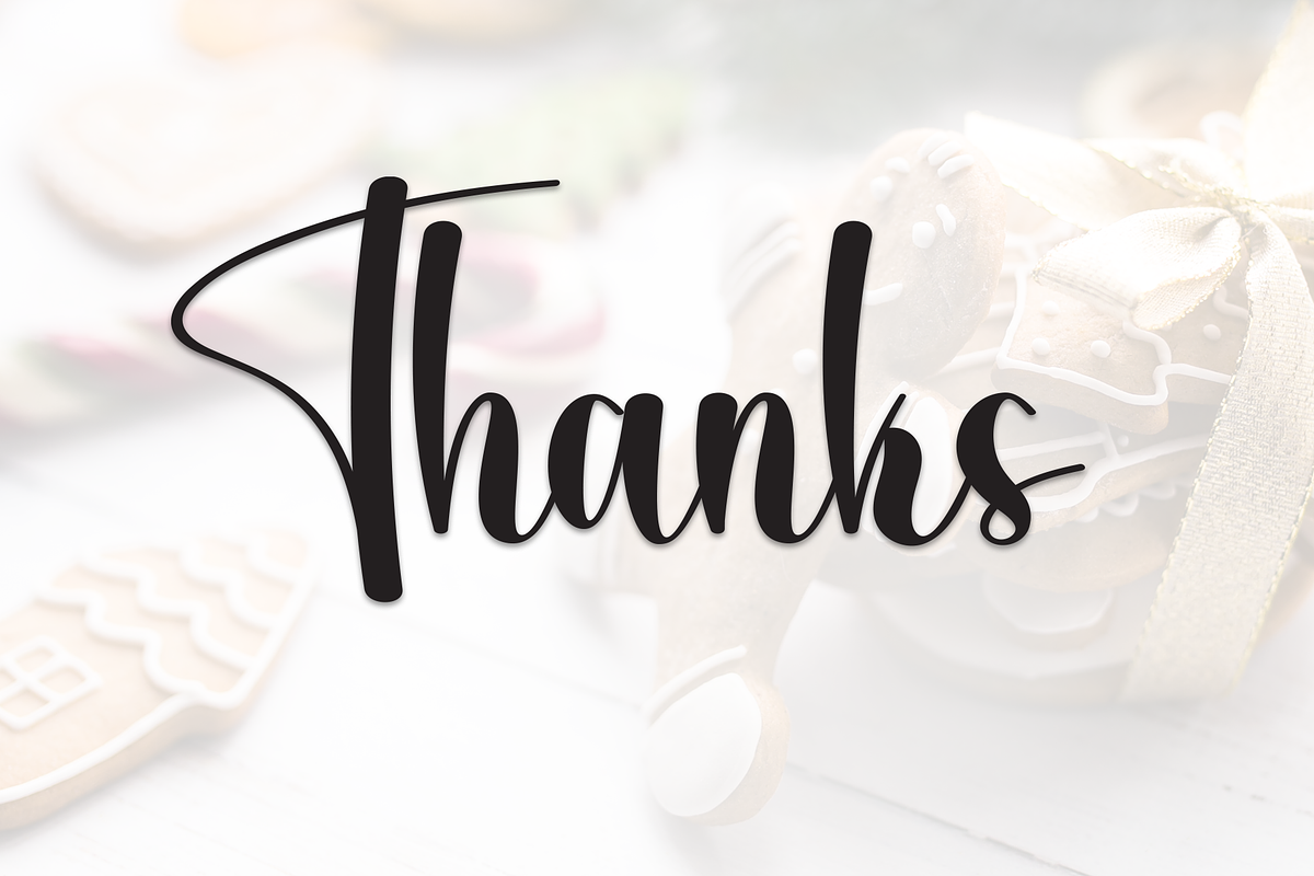 Ginger Bread | Script Font, a Handwritten Font by Scratchones (Photo 9 of 9)