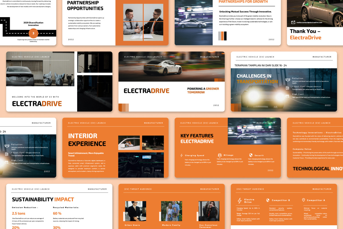 Electric Vehicle Launch Keynote, a Presentation Template by twinstd (Photo 4 of 5)