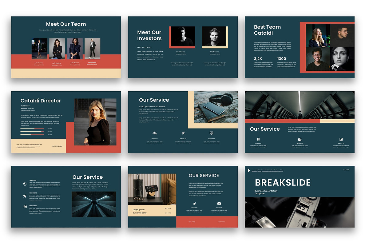 Cataldi - Business Keynote Template preview 4
