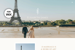 Wix Photography Website Template, a Wix Template by Primavera Studio Design