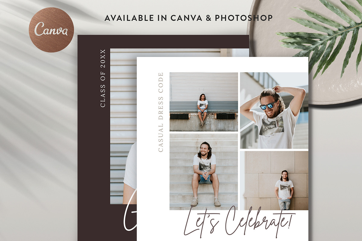 Graduation Announcement Card SG019, an Invitation Template by Bellenity Design (Photo 2 of 4)