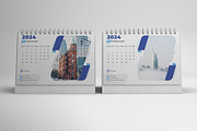 Desk Calendar 2024, a Print Template by Uiparvin (Thumbnail 2 of 2)