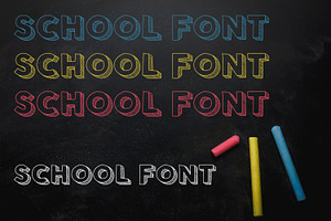 School Font