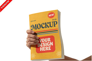 A4 Letterhead Paper Mockup PSD, a Merchandise Mockup by Bruno's Shop