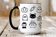 Cute Halloween Icon Set., an Outline Icon by kaisorn (Thumbnail 4 of 5)