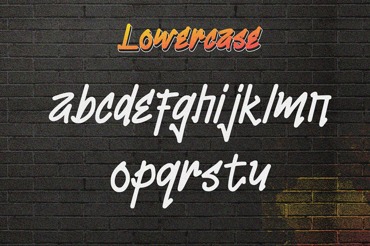 Urbang - Urban Graffiti Font, a Handwritten Font by ENATIVE (Photo 3 of 5)