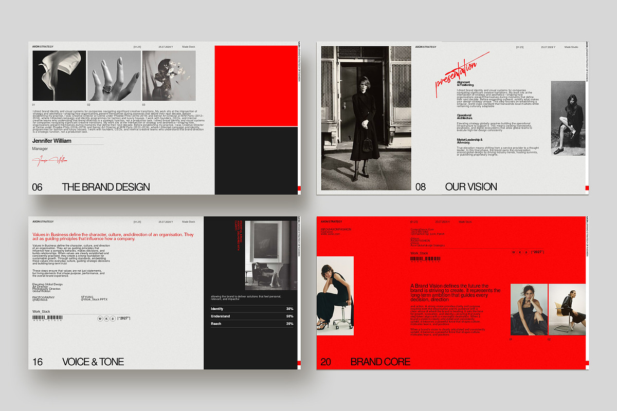 AXON | Brand Strategy Template, a Presentation Template by Work_Stock (Photo 5 of 10)