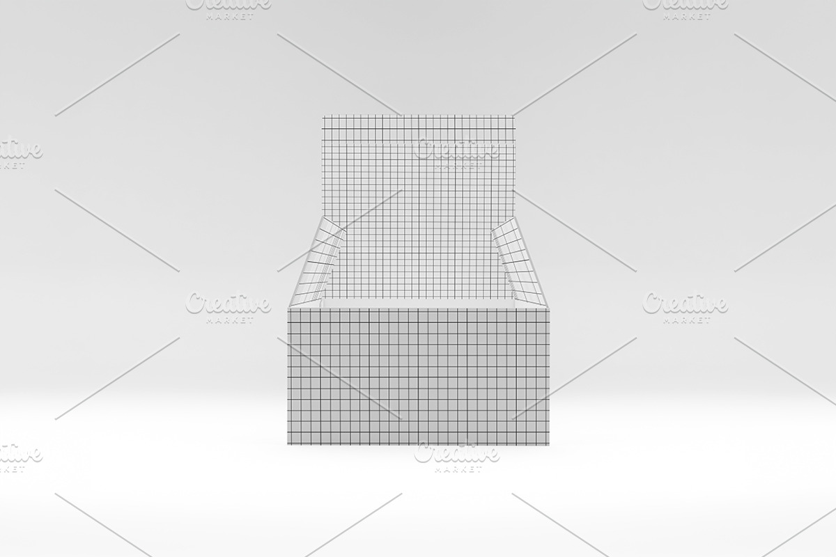 Neon Box Mockup, a Packaging Mockup by Qaleb Studio (Photo 1 of 2)
