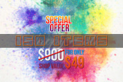 150 BUSINESS CARDS(BUNDLE) ONLY $49, a Business Card Template by DesignGhar (Thumbnail 1 of 81)