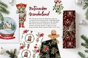 Christmas Clipart – Nutcracker, a Seasonal Illustration by Jenny Quince (Thumbnail 2 of 11)